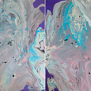 Нежное суфле. 40х50 Акрил, холст, 2022 год / Стоимость: 27 000р